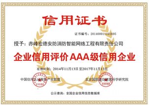 宏德公司荣获国联建信研究院颁发aaa信用评级